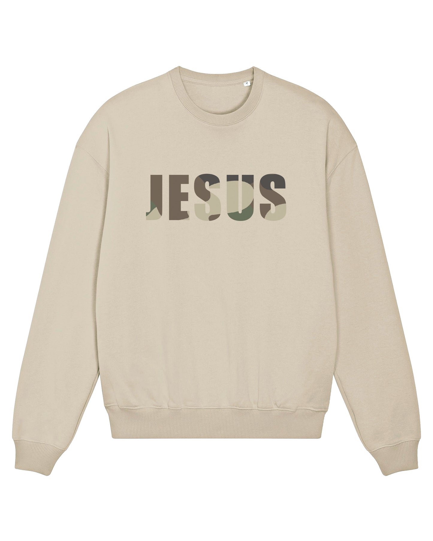 Swearshirt, Beige, Jesus