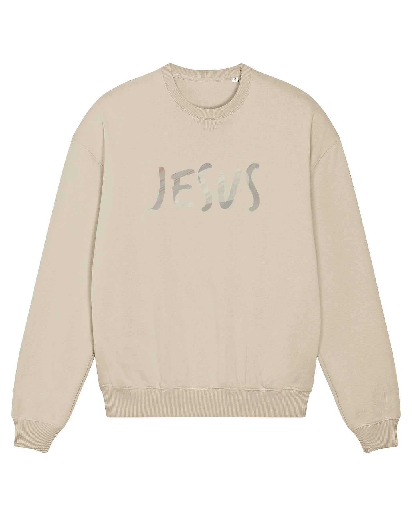 Sweatshirt, Camel, 'Jesus'
