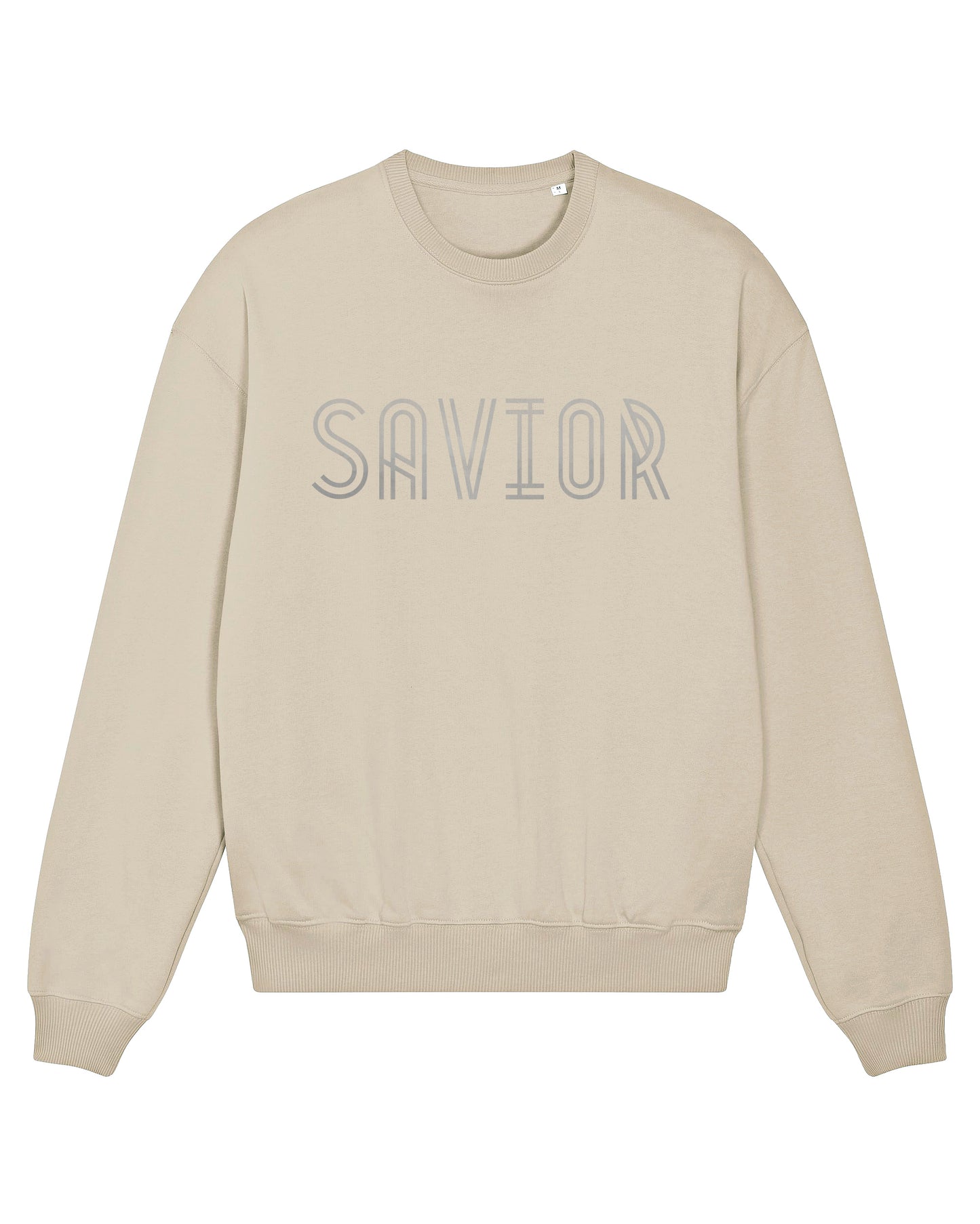 Beige sweatshirt, Savior