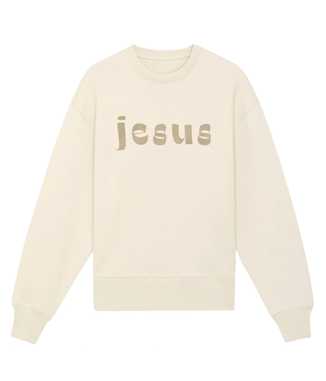 Sweatshirt, creme, Jesus