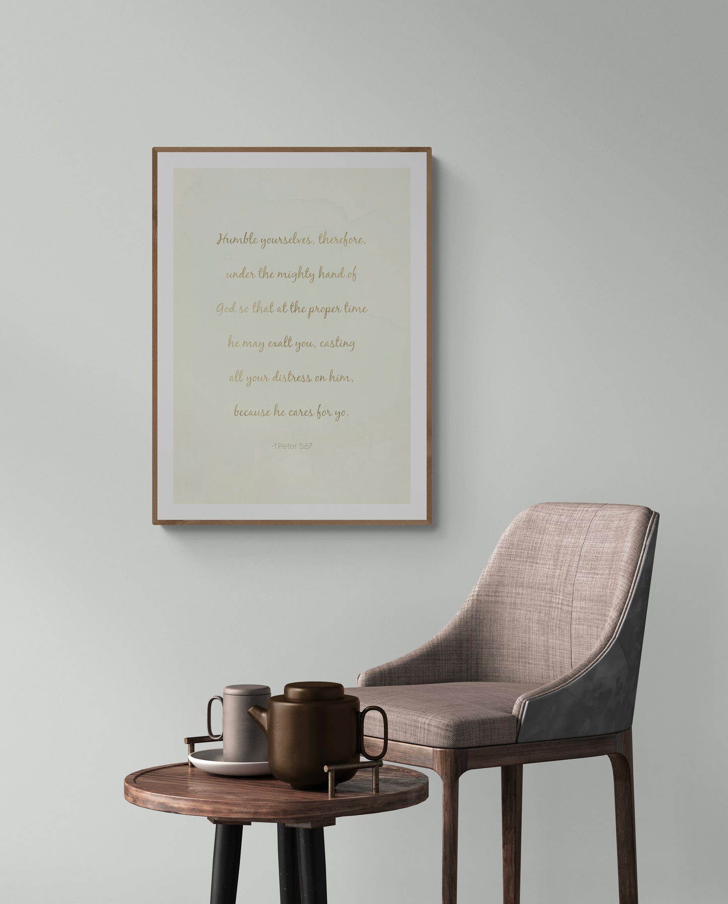 Plakat, 1. Peter 5:67