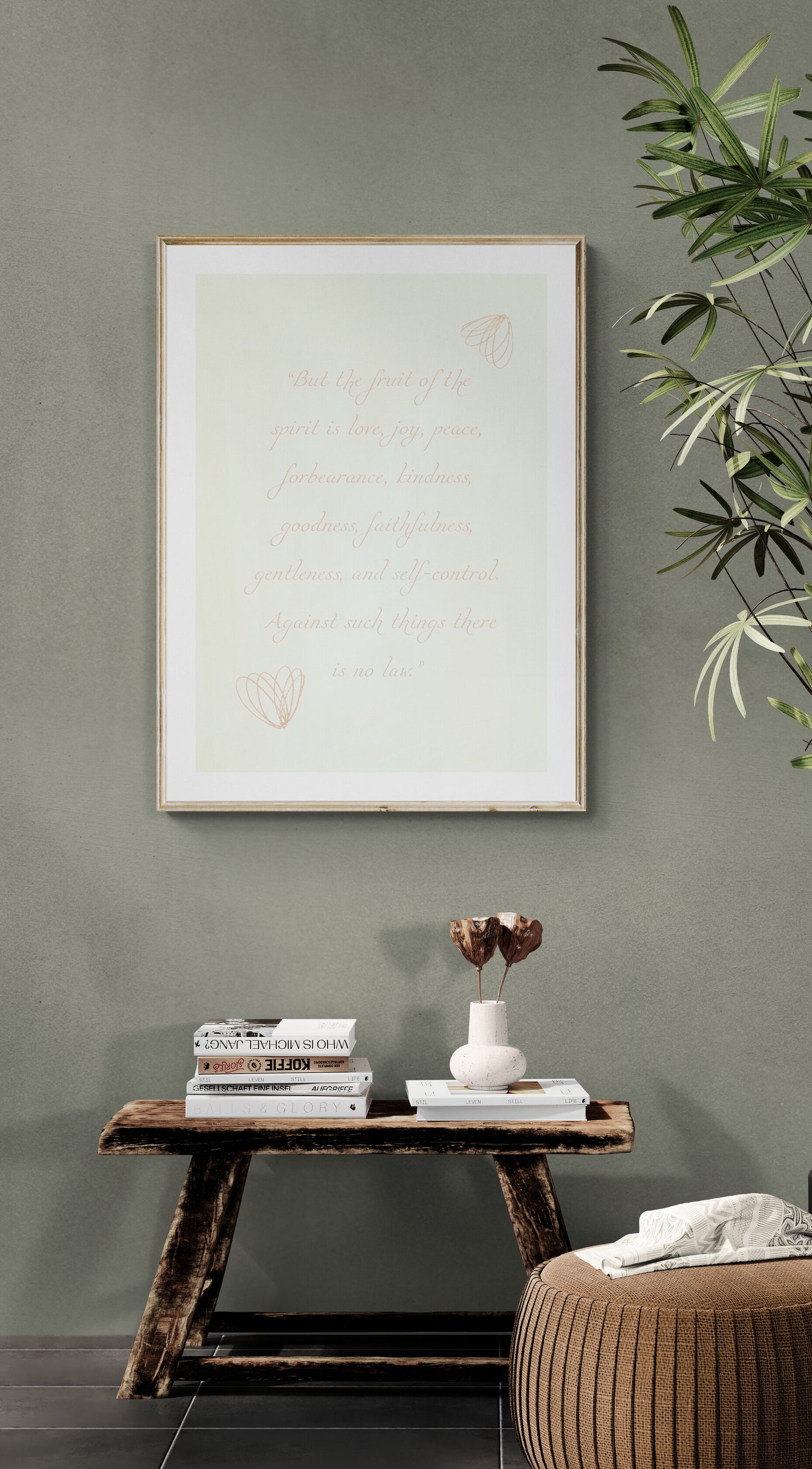 Plakat, Galaterbrevet 5:22-23