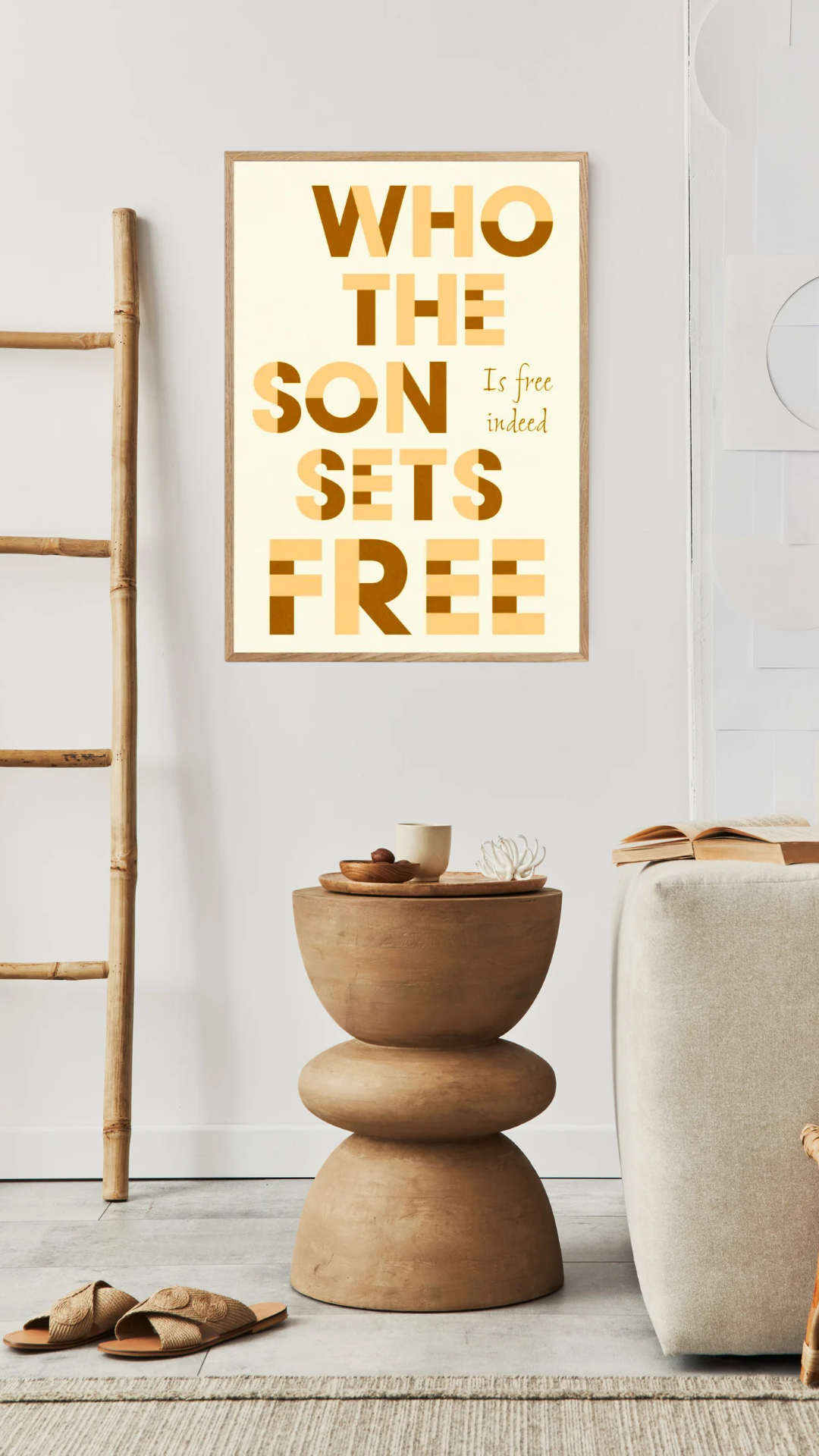Plakat, John 8:36