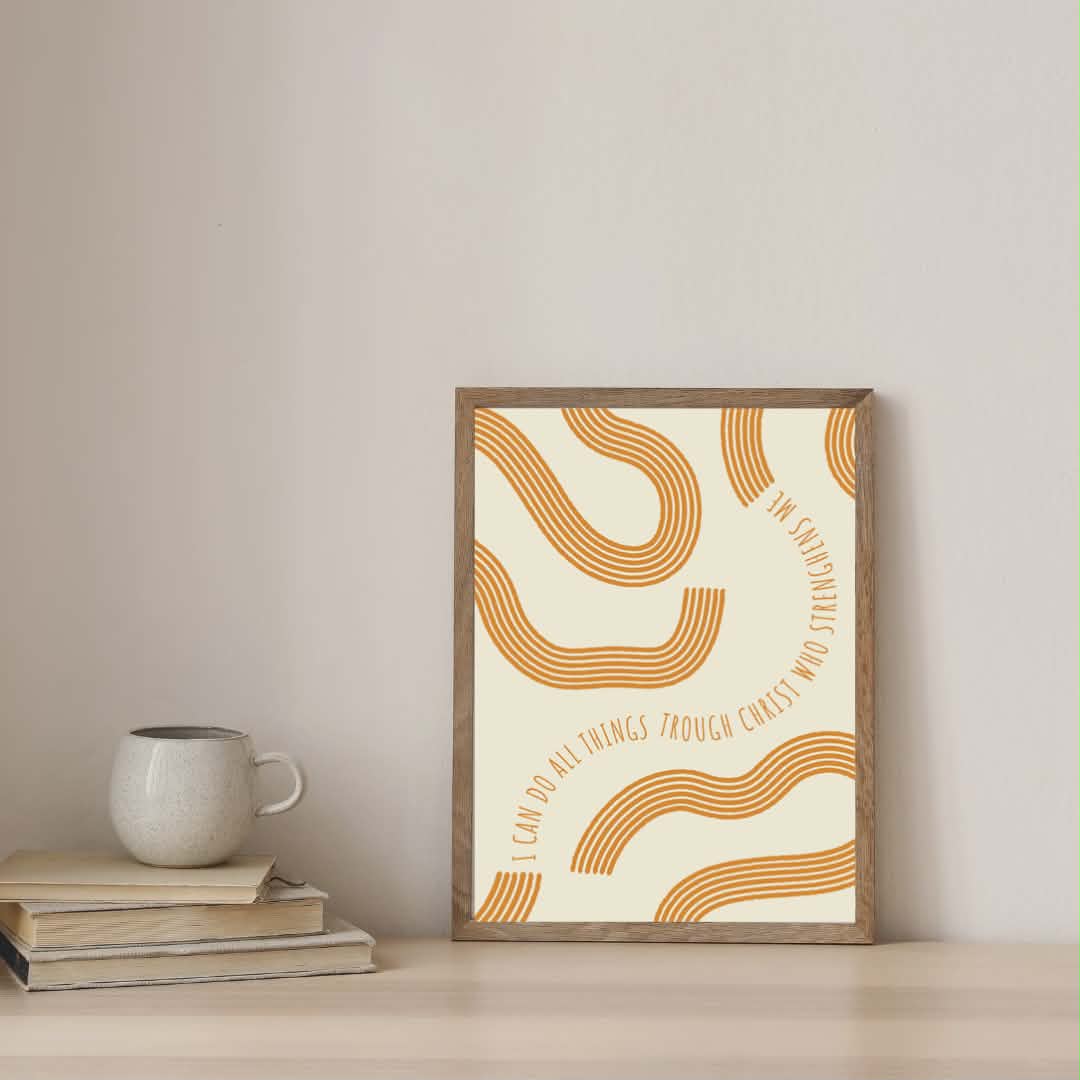 Plakat, Philippians 4:13