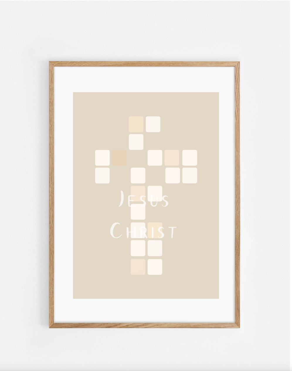 Plakat, Kors, firkanter