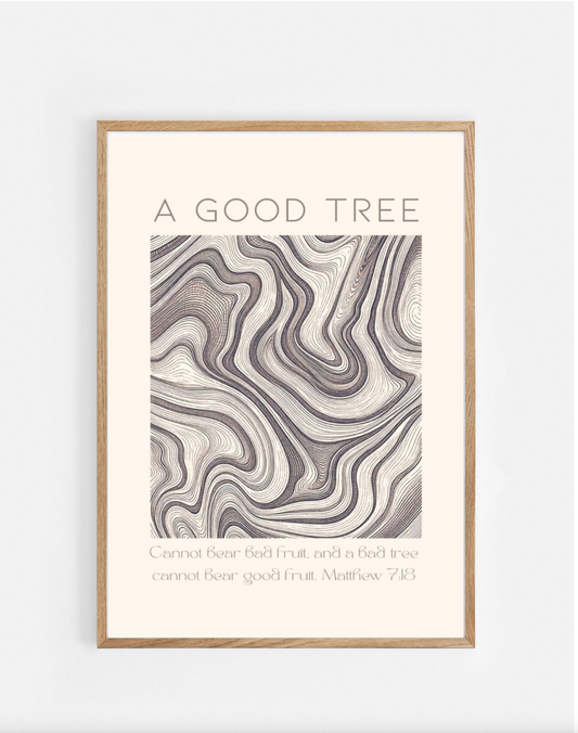 Plakat, Mattheus 7:18