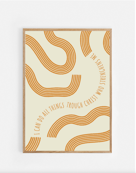 Plakat, Philippians 4:13