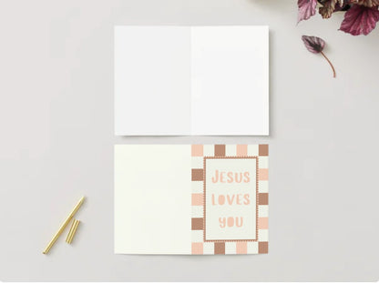 Kort, Jesus loves you