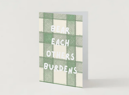 Kort, bear each others burdens