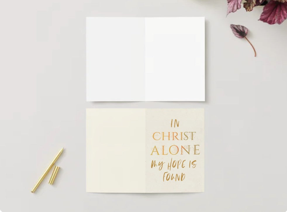 Kort, in Christ alone my hope is found